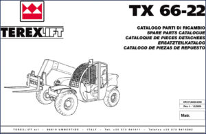 terexlift tx 66, terexlift manual, terexlift tx