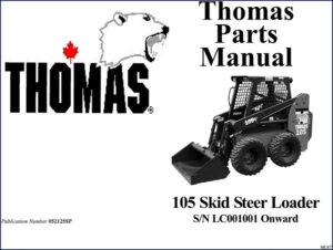 thomas 105 parts manual, manual,  105