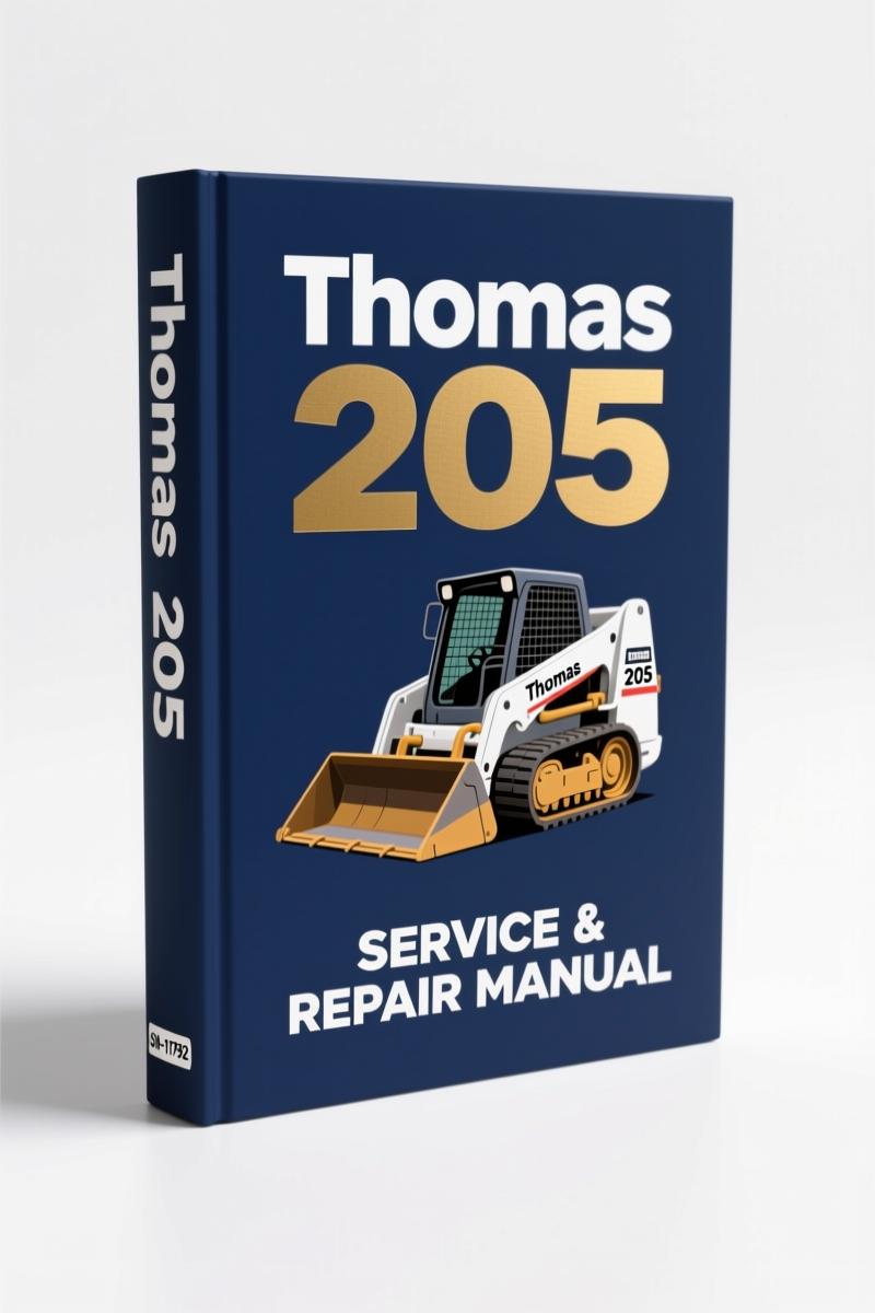 thomas 205 parts catalog, thomas parts catalog, thomas 205