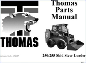 thomas 250, 255 parts catalog, thomas parts catalog, thomas 250,