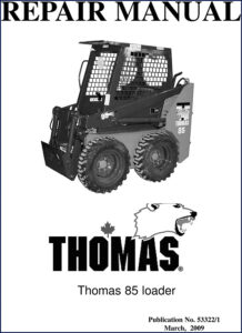 thomas 85, c5000 2009 repair manual, thomas repair manual, thomas 85,