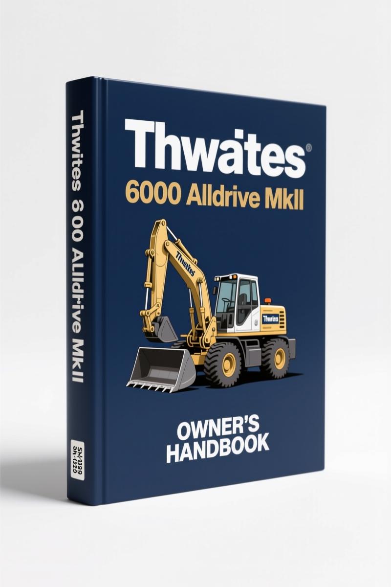thwaites 6000 alldrive mkii user manual, thwaites manual, thwaites 6000