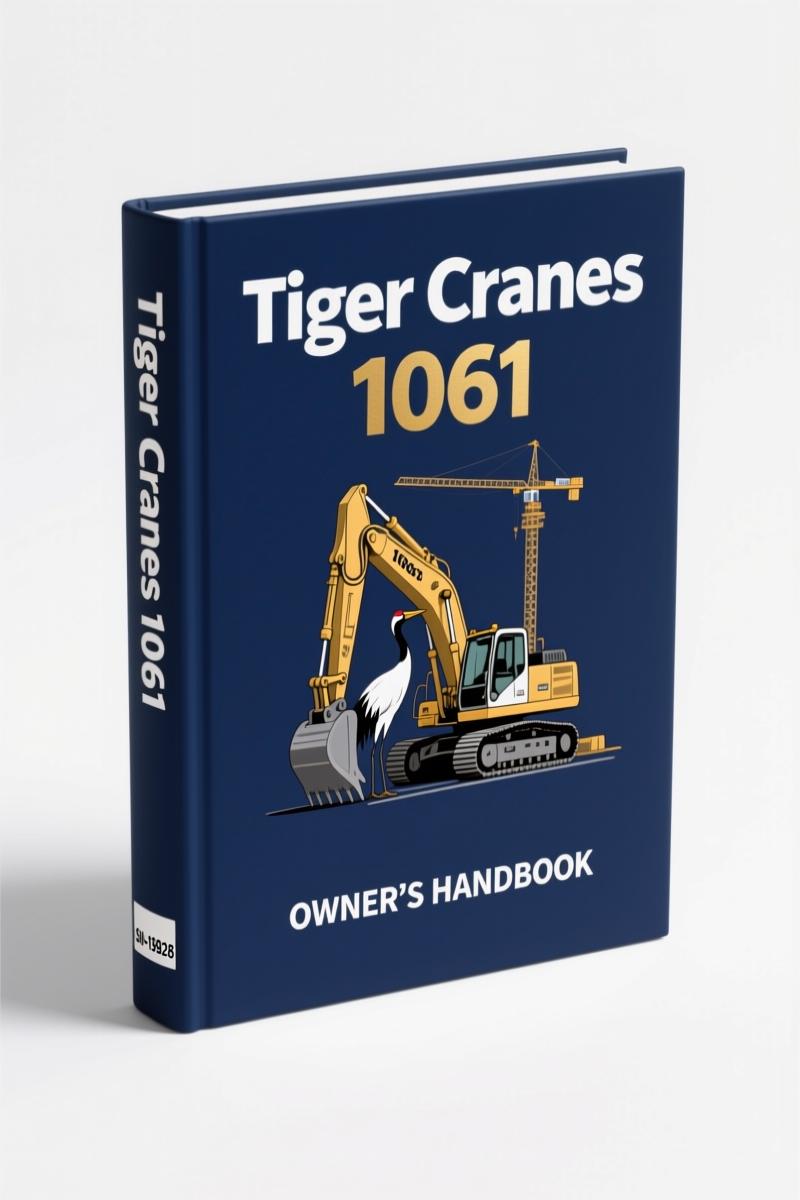 tiger cranes 1061 operators manual, tiger cranes manual, tiger cranes cranes