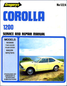 toyota 1200 service manual, toyota service manual, toyota 1200