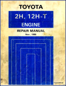 toyota 2h, 12h, toyota manual, toyota 2h,