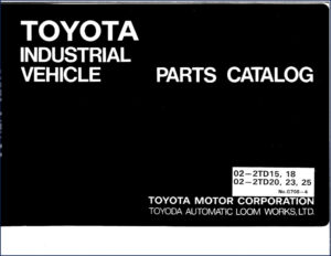 toyota 2td15 2td18 2td20 2td23 2td25 parts catalog, toyota parts catalog, toyota 2td15
