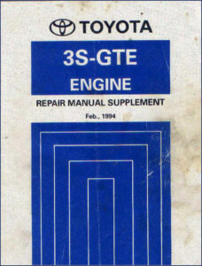 toyota 3s, toyota manual