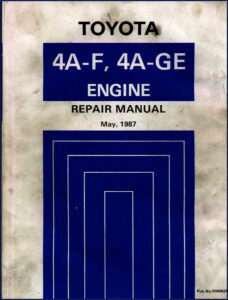 toyota 4a, toyota manual