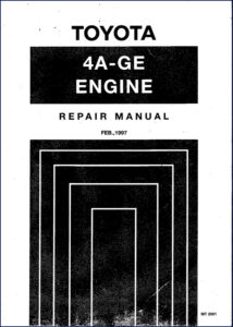 toyota 4a, toyota manual