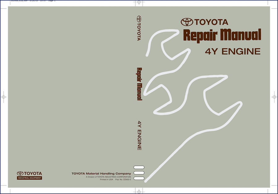 toyota 4y engine 2005 repair manual, toyota repair manual, toyota 4y