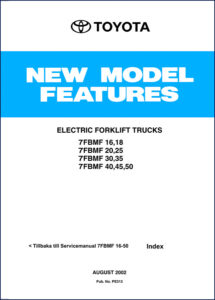 toyota 7fbmf 16, toyota manual, toyota 7fbmf