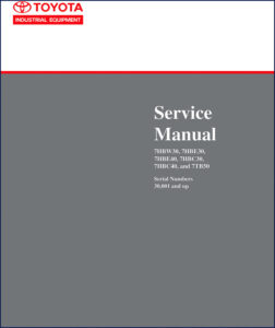 toyota 7hbw30, 7hbe30, 7hbe40, 7hbc30, 7hbc40 service manual, toyota service manual, toyota 7hbw30,