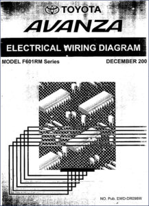 toyota avanza 2000 electrical schematic, toyota manual, toyota avanza