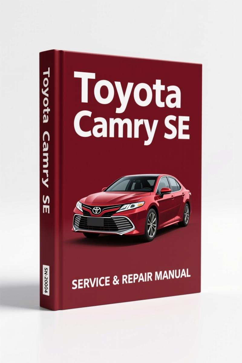toyota camry se technical manual, toyota manual, toyota camry