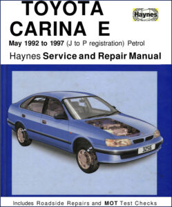 toyota carina e repair manual, toyota repair manual, toyota carina