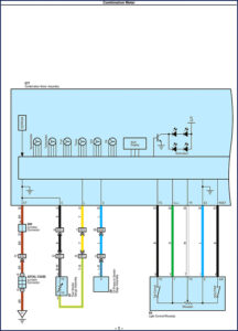 toyota e77 electrical schematic oem 16, toyota manual, toyota e77