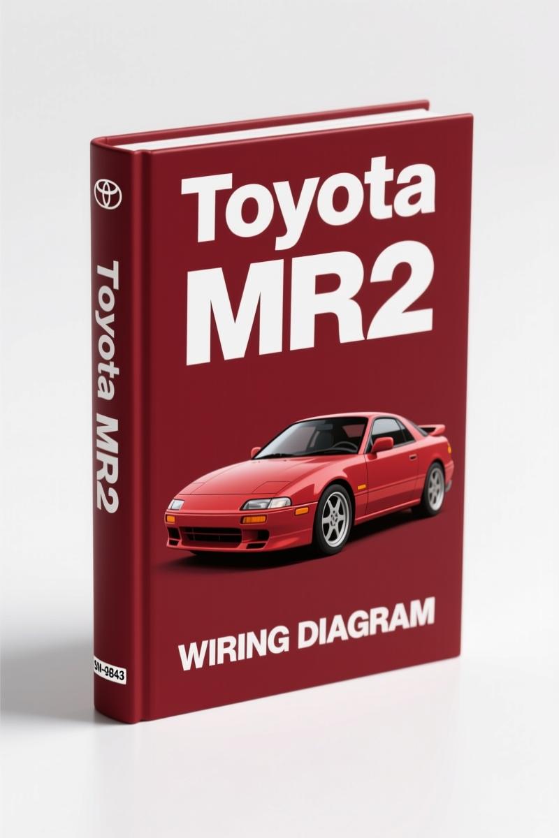 toyota mr2 1996 electrical schematic, toyota manual, toyota mr2