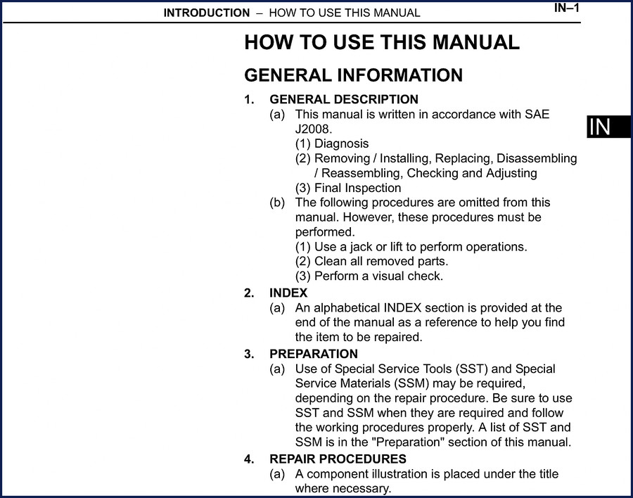 toyota scion xb service manual, toyota service manual, toyota scion