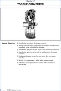toyota torque converter training manual, toyota manual, toyota torque