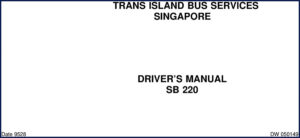 trans island bus services sb 220 1995 operators, trans island bus services manual, trans island bus services island