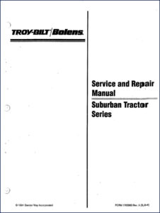 troy, troy-bilt bolens manual