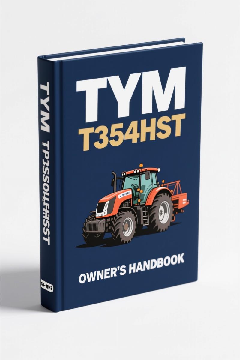 tym t354hst operators manual, tym manual, tym t354hst