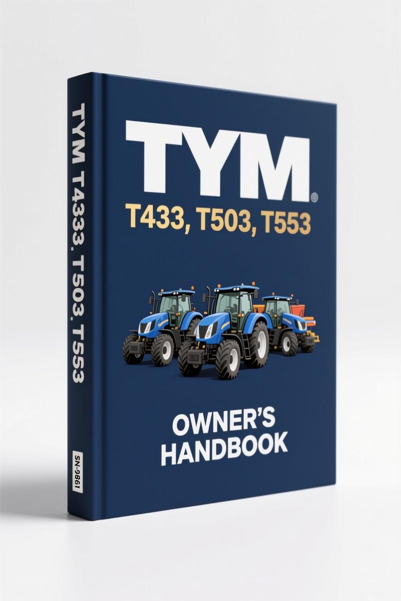tym t433, t503, t553 workshop manual, tym workshop manual, tym t433,