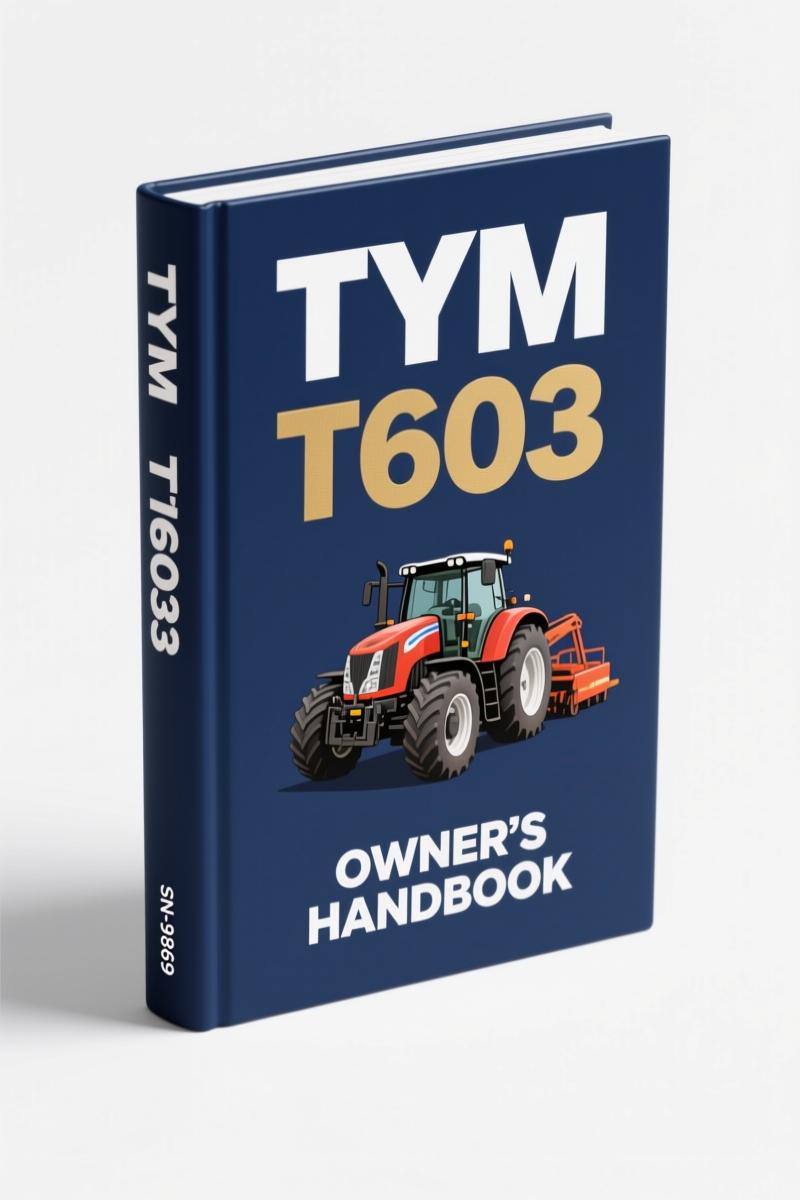 tym t603 operators manual, tym manual, tym t603