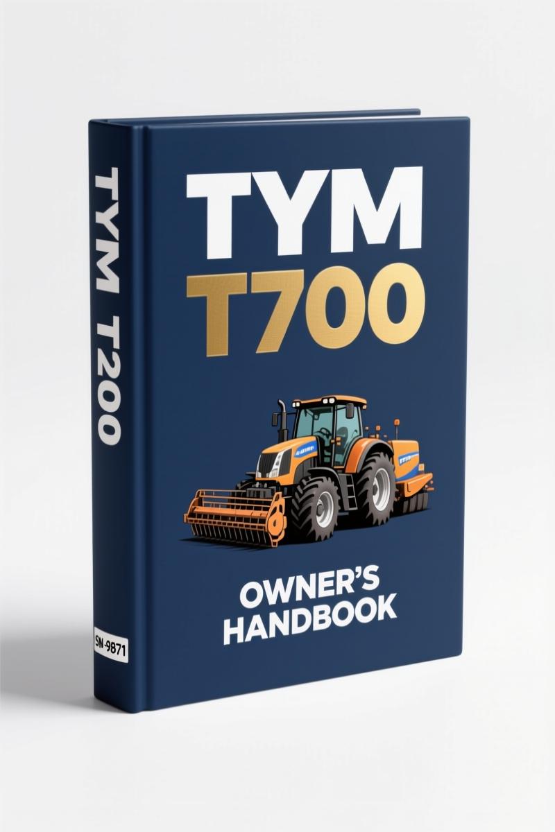 tym t700 operators manual, tym manual, tym t700