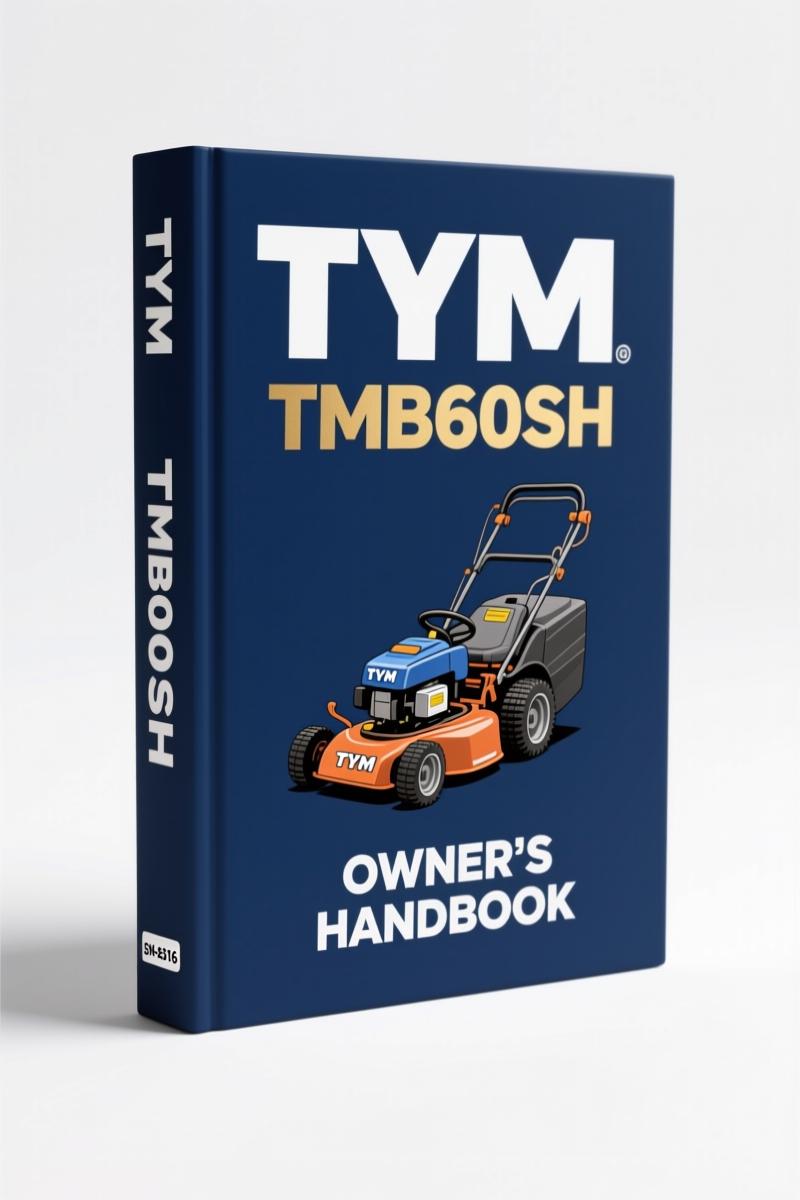tym tmb60sh operators manual, tym manual, tym tmb60sh