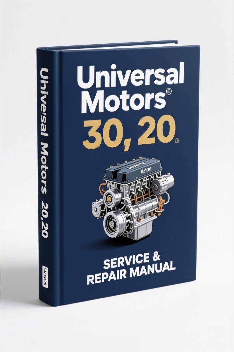 universal motors 30, 20 service manual, universal motors service manual, universal motors motors