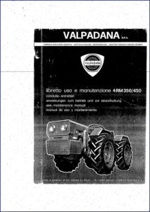 valpadana 4rm 350, 4rm 450 user manual, valpadana manual, valpadana 4rm