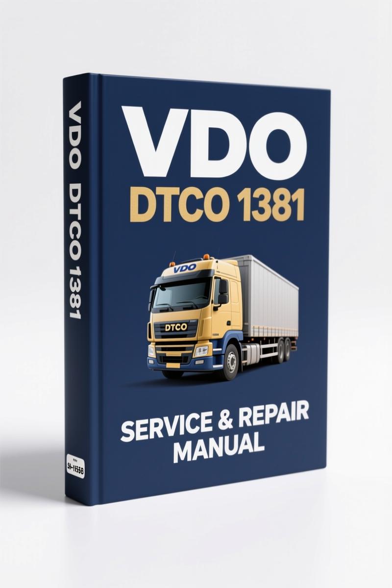 vdo dtco 1381 2008 technical manual, vdo manual, vdo dtco