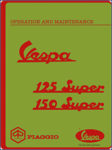 vespa 125 super 150 super 2003 service manual, vespa service manual, vespa 125