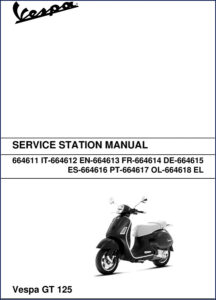 vespa gt 125 2007 service manual, vespa service manual, vespa gt