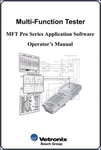 vetronix mft pro series 2006 operators manual, vetronix manual, vetronix mft