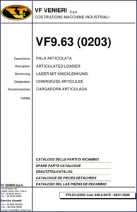 vf venieri vf9.63 2008 parts catalog, vf venieri parts catalog, vf venieri venieri