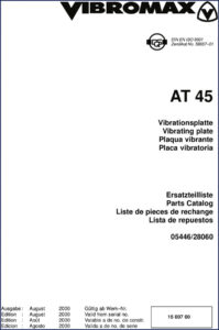 vibromax at 45 2000 parts catalog, vibromax parts catalog, vibromax at
