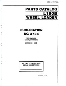 vme l190b 1991 parts catalog, vme parts catalog, vme l190b