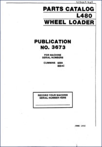 vme l480 1992 parts catalog, vme parts catalog, vme l480