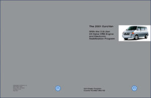 2001 vw eurovan eurovan camper training manual, volkswagen manual, volkswagen vw