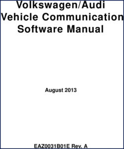 volkswagen/audi 2013 technical manual, volkswagen/audi manual, volkswagen/audi 2013