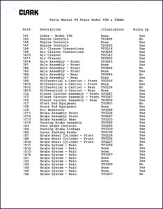 volvo trucks 65r, 65aws 98 parts catalog, volvo trucks parts catalog, volvo trucks trucks