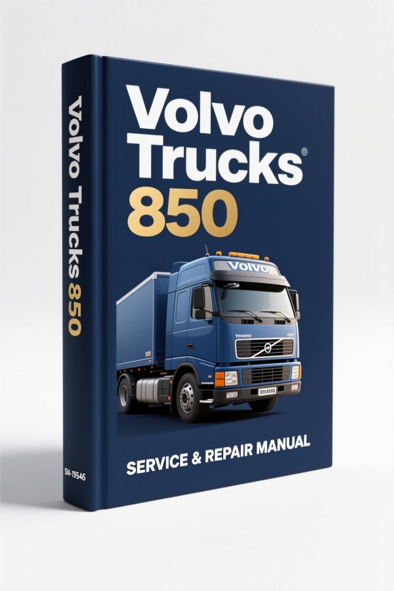 volvo trucks 850 1995 technical manual, volvo trucks manual, volvo trucks trucks