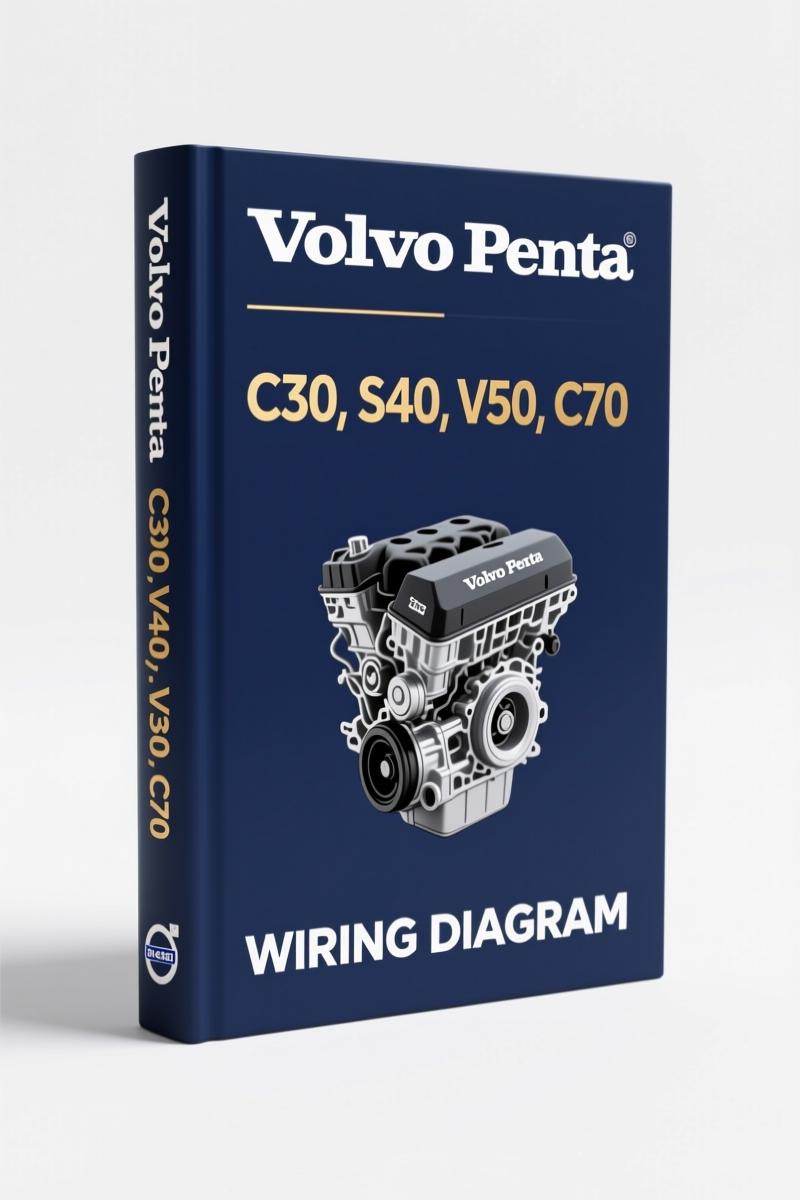 volvo penta c30, s40, v50, c70 2011 wiring, volvo penta wiring diagram, volvo penta penta