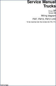 volvo trucks fm7, fm10, fm12 1998 wiring diagram, volvo trucks wiring diagram, volvo trucks trucks