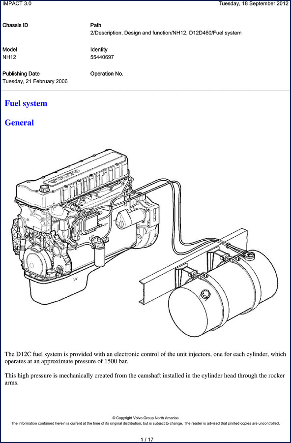 volvo michigan euclid nh12 2006 technical manual, volvo michigan euclid manual, volvo michigan euclid michigan