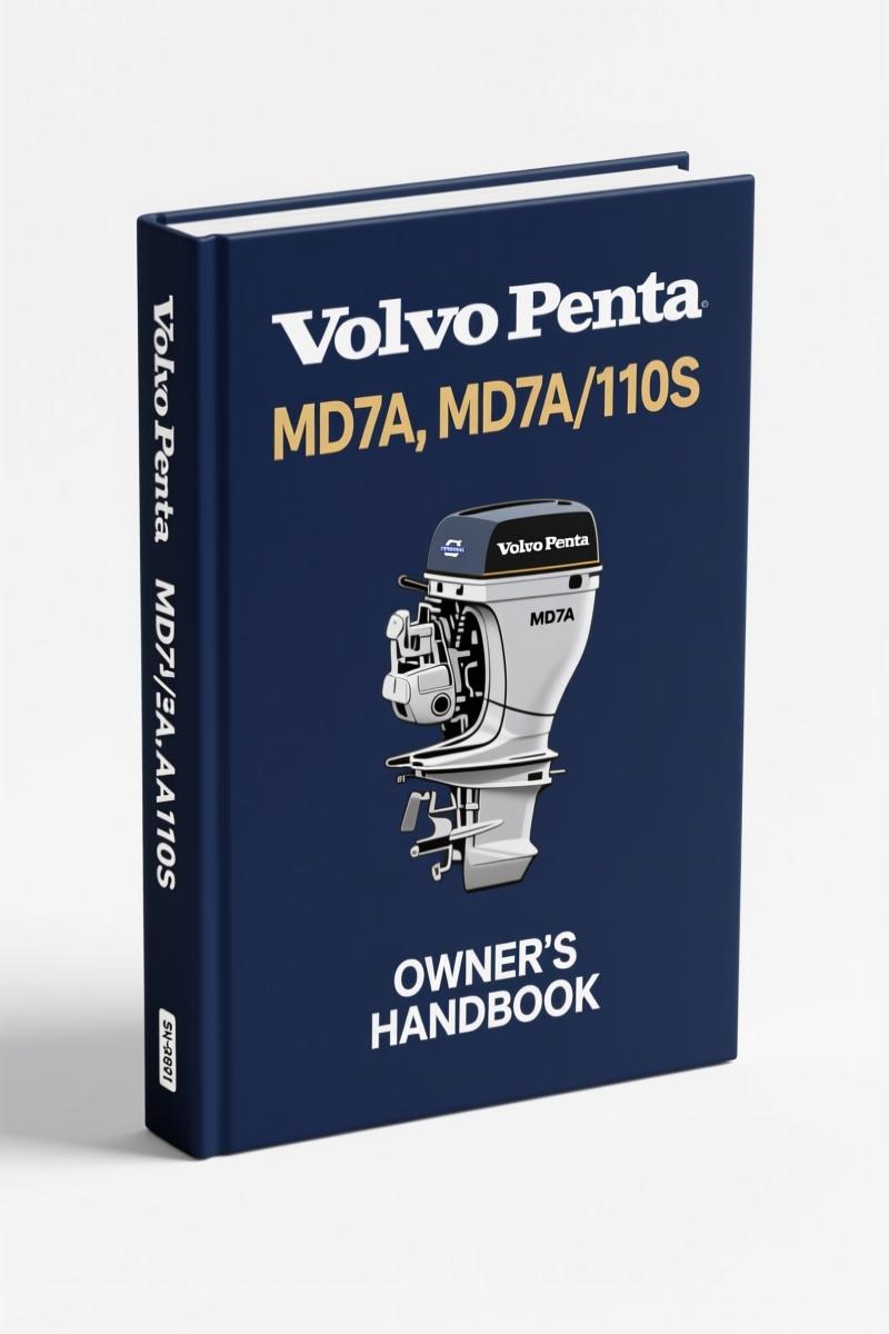 volvo penta md7a md7a/110s 1980 user manual, volvo penta manual, volvo penta penta