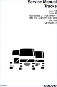 volvo trucks fm, fh, vt1705, 1906pt 2005 service, volvo trucks service manual, volvo trucks trucks