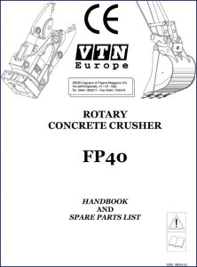 vtn europe fp40 parts catalog, vtn europe parts catalog, vtn europe europe
